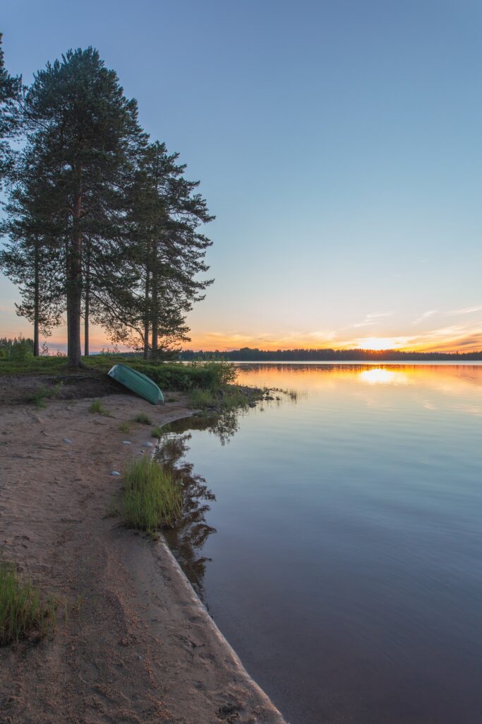 Ranuajärven ranta
